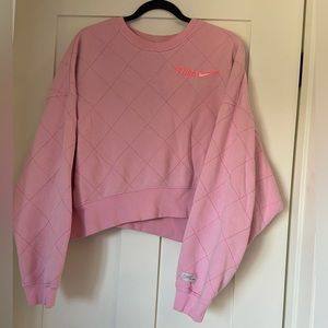 Quilted Fleece Nike Shorts Set